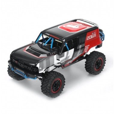 MJX Hyper Go H8P 1:8 Ford Bronco Baja — FOC Brushless RC Truck (In Stock, RTR) — Licensed-style Ford Bronco Baja 1000 PC body shell