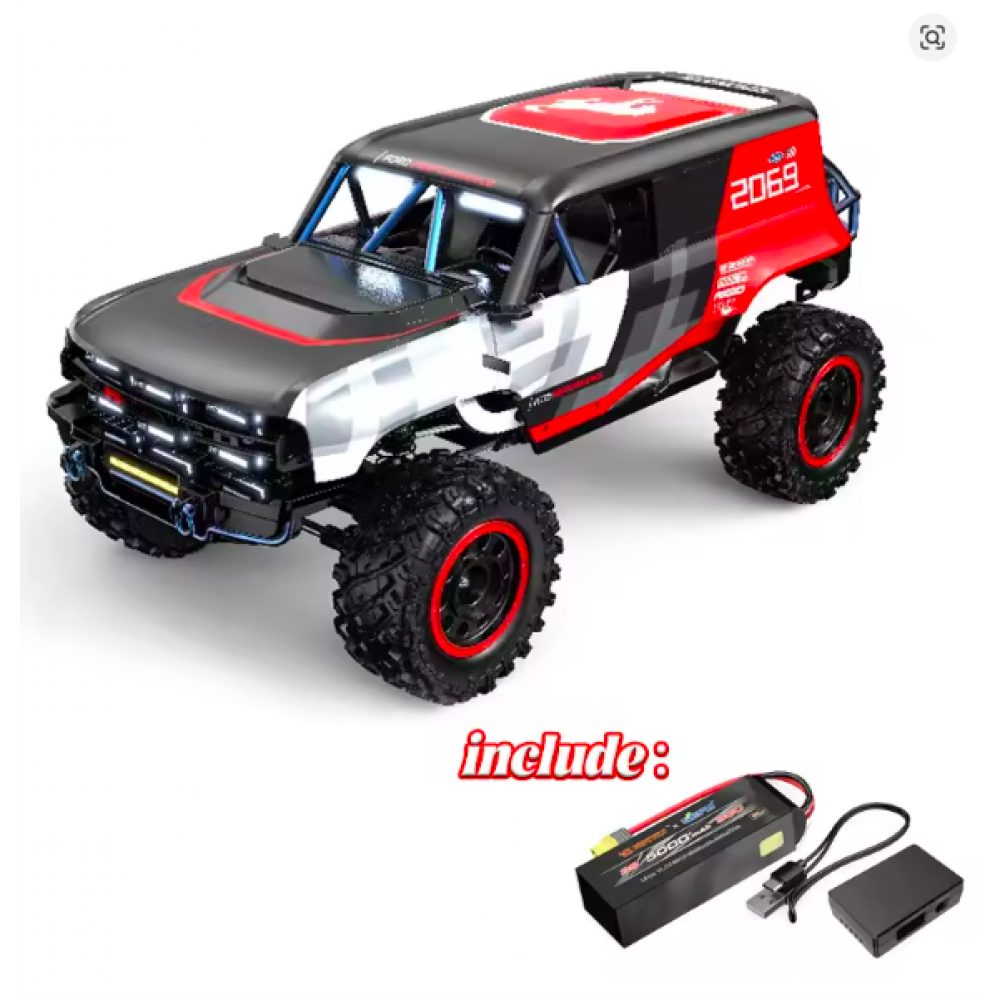 MJX Hyper Go H8P 1:8 Ford Bronco Baja — FOC Brushless RC Truck (In Stock, RTR) — 3970 magnetic-encoder FOC sensored brushless