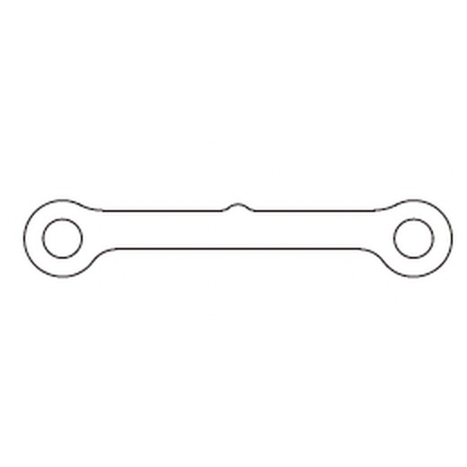 MJX 14207 / 14208 / 16212 / 16213 / 16218 Spare Part 14432C — Metal Steering Link