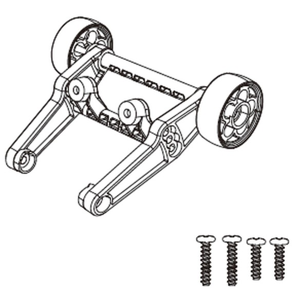 MJX 16212 / 16213 / 16218 Spare Part 16120 — Wheelie Bar