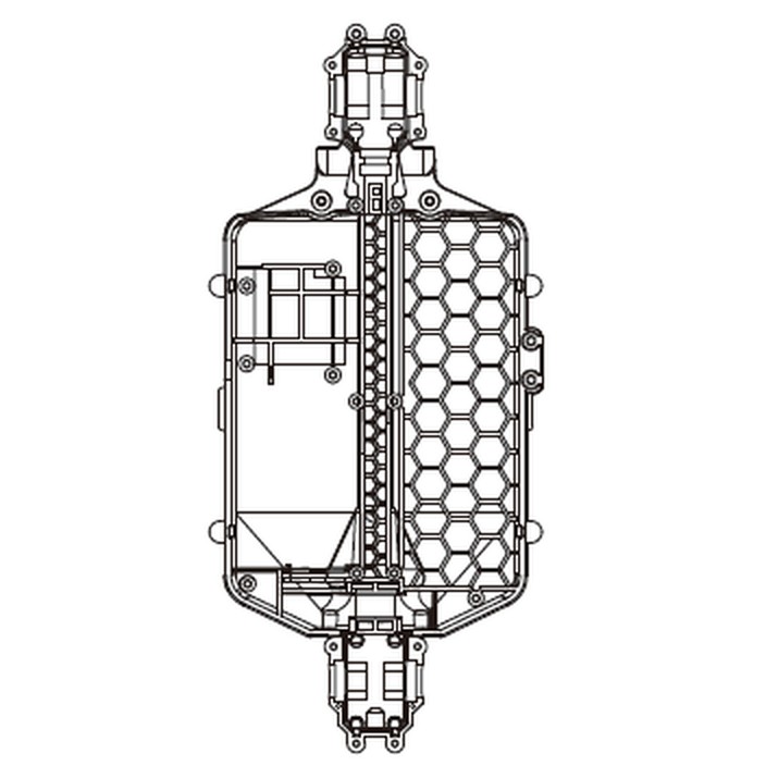 MJX 16212 / 16213 / 16218 Spare Part 1615C — Chassis