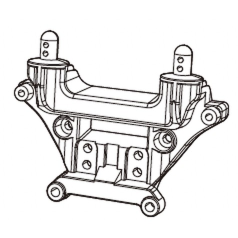 MJX 16212 / 16213 / 16218 Spare Part 16170C — Front Shock Tower