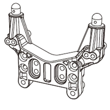 MJX 16212 / 16213 / 16218 Spare Part 16180C — Rear Shock Tower
