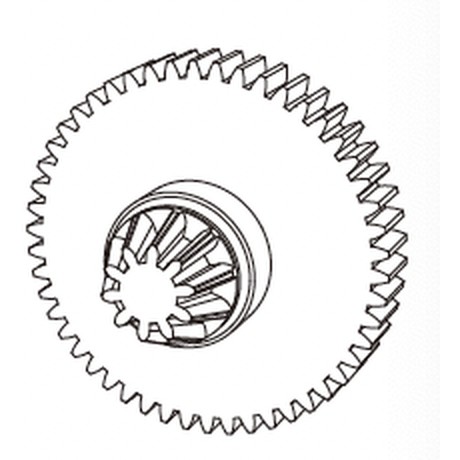MJX 16212 / 16213 / 16218 Spare Part 16401Y — Main Drive Gear Assembly (Metal)