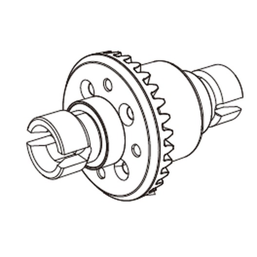MJX 16212 / 16213 / 16218 Spare Part 16420Y — Metal Gear Differential Case