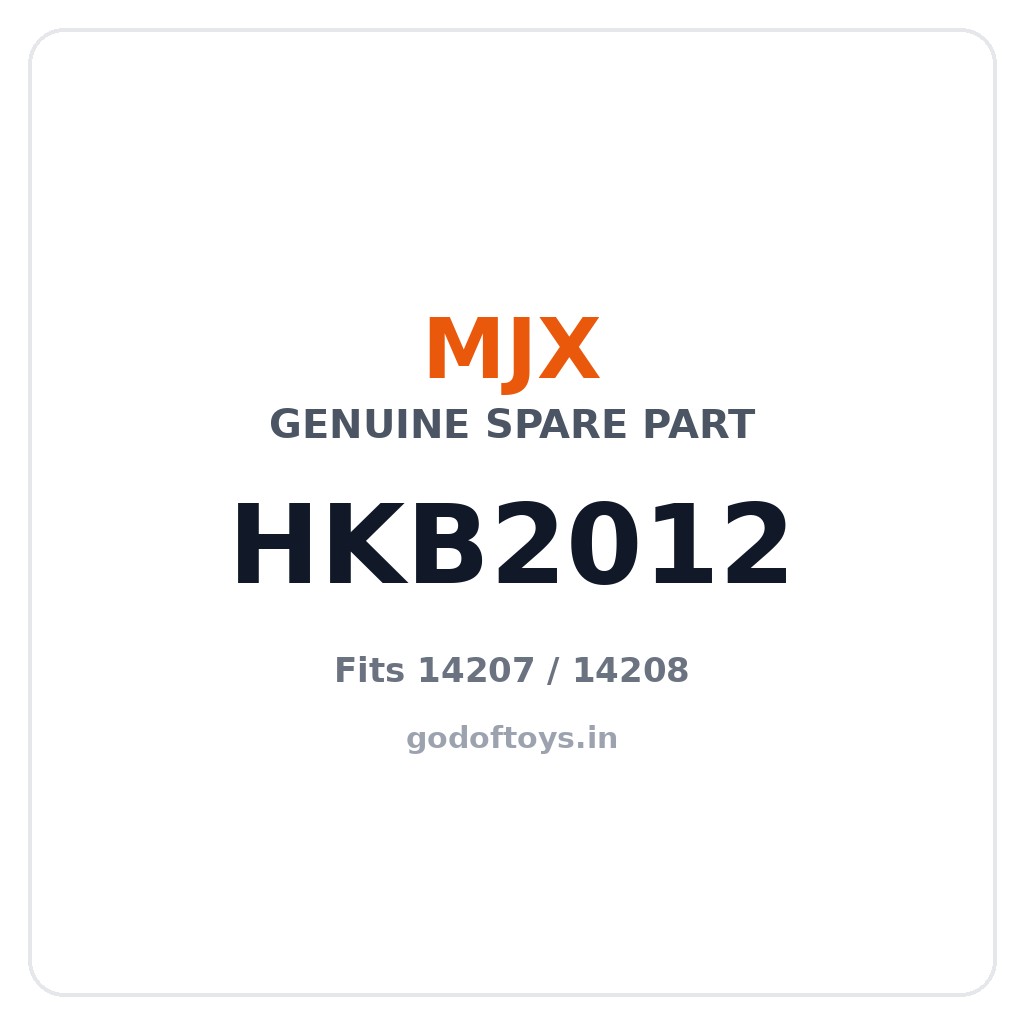 MJX 14207 / 14208 Spare Part HKB2012 — 2x12mm — 12PCS
