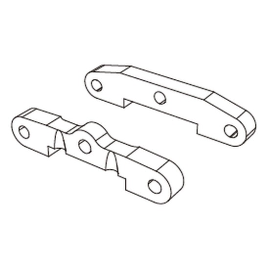 MJX 16212 / 16213 / 16218 Spare Part M1640 — Front & Rear Reinforcement