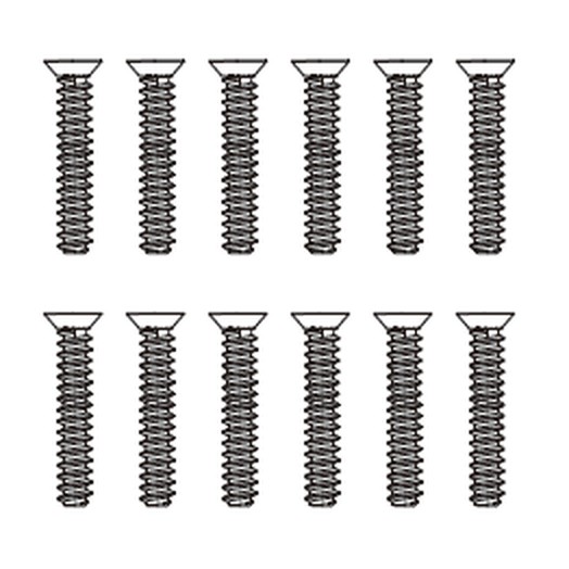 MJX 16212 / 16213 / 16218 Spare Part M23124 — Countersunk Head Flat Tail Screw (12PCS)