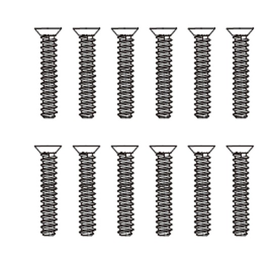 MJX 16212 / 16213 / 16218 Spare Part M26124 — Countersunk Head Flat Tail Screw (12PCS)