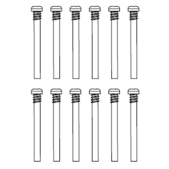 MJX 16212 / 16213 / 16218 Spare Part M3294 — Button Head Flat Tail Screw (12PCS)