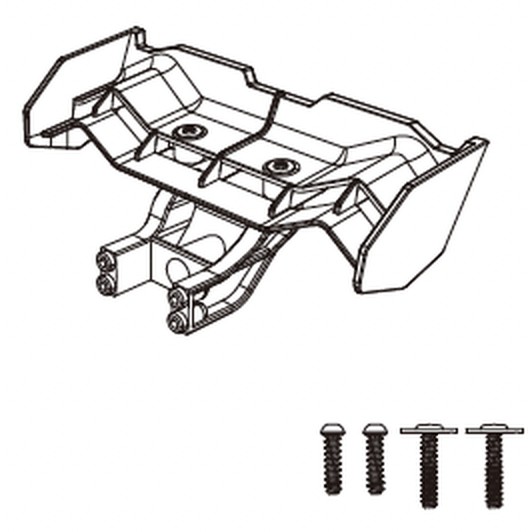 MJX 14207 Spare Part P1412B — Rear Wing / Spoiler