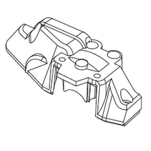 MJX 14207 / 14208 Spare Part P14197 — Upper Rear Gear Cover