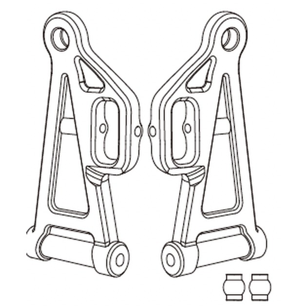 MJX 14207 / 14208 Spare Part P14227 — Front Lower A-Arm