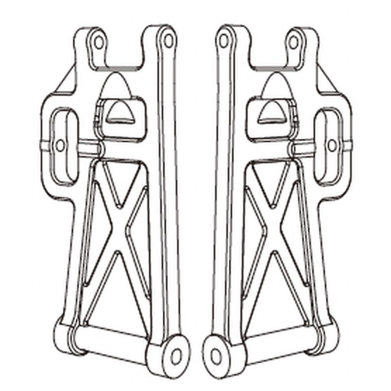 MJX 14207 / 14208 Spare Part P14257 — Rear Lower A-Arm