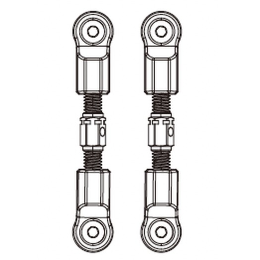 MJX 14207 / 14208 Spare Part P144317 — Steering Tie Rods (2 pcs)