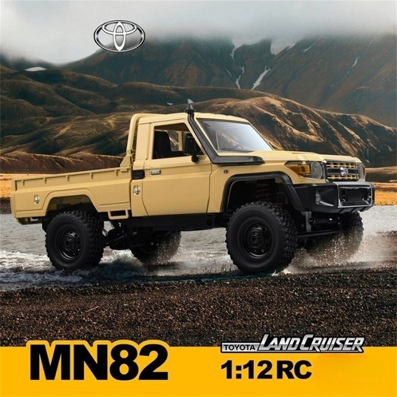 MN Model MN82 1:12 Toyota Land Cruiser LC79 4WD RC Rock Crawler (RTR) — 2.4GHz radio