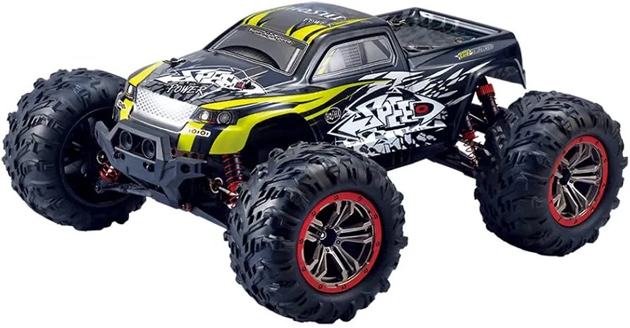 HOSHI N516 1:10 4WD RC Monster Truck — 46+ km/h, Dual Motor, IPX6 (RTR)