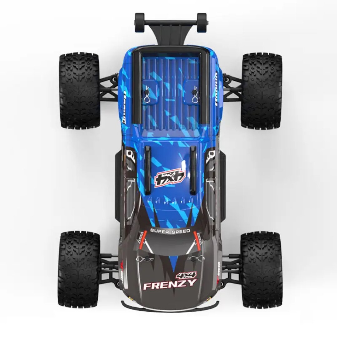 HOSHI N517 Frenzy 1:12 4WD Brushless RC Monster Truck — 70 km/h, 3S (RTR) — 3S 11.1V 2200mAh 40C LiPo included