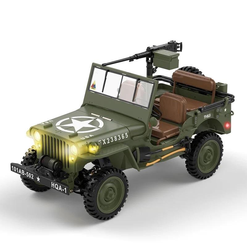 HG4-58 Willys Military Jeep 1:14 FULL METAL BODY 4WD RTR RC Crawler