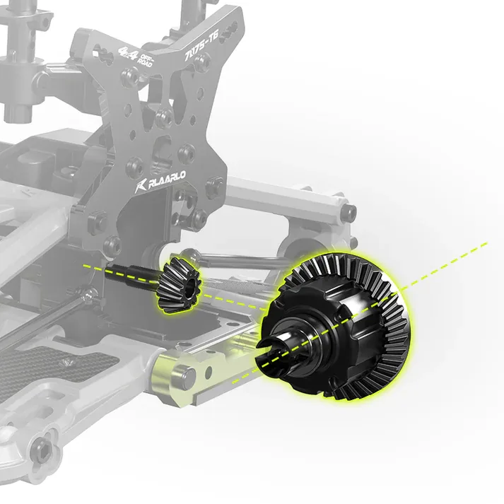 Rlaarlo Omni Terminator RZ001B-C 1:10 Carbon-Fibre 4WD Brushless RC Monster Truck (RTR) — product photo 10
