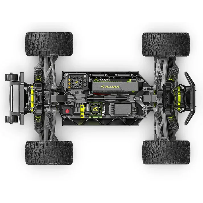 Rlaarlo Omni Terminator RZ001B-C 1:10 Carbon-Fibre 4WD Brushless RC Monster Truck (RTR) — Central differential