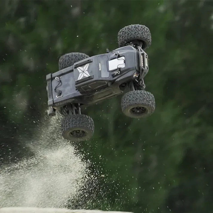 Rlaarlo Omni Terminator RZ001B-C 1:10 Carbon-Fibre 4WD Brushless RC Monster Truck (RTR) — 3S ready