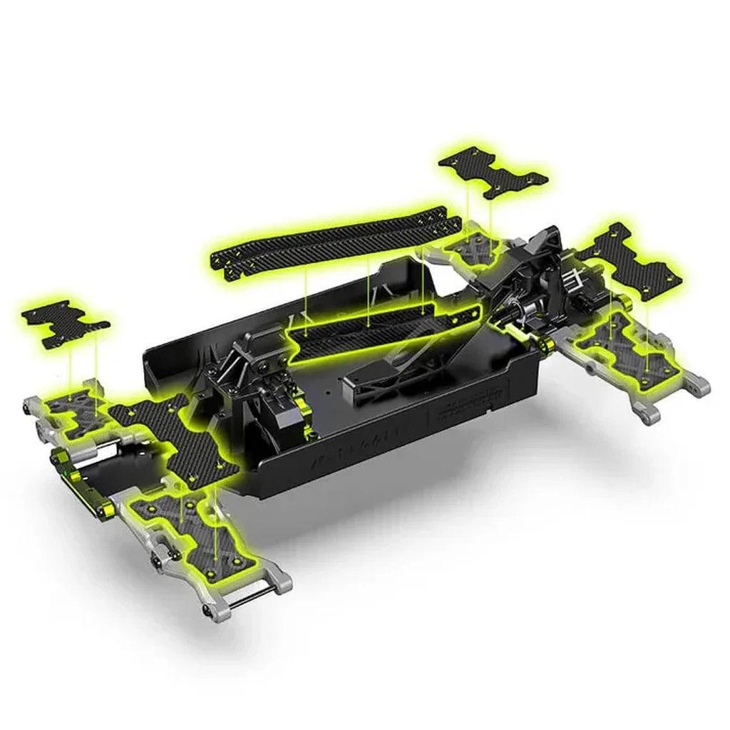 Rlaarlo Omni Terminator RZ001B-C 1:10 Carbon-Fibre 4WD Brushless RC Monster Truck (RTR) — product photo 9