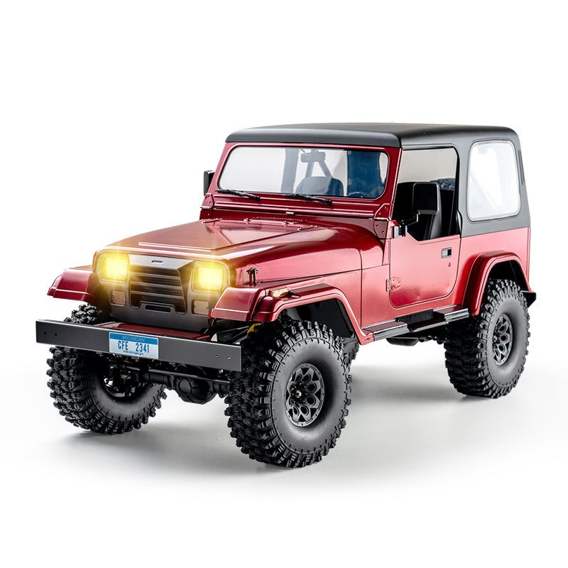 ROCHOBBY 1:10 Mashigan RS — 4WD RC Rock Crawler (Red, RTR)