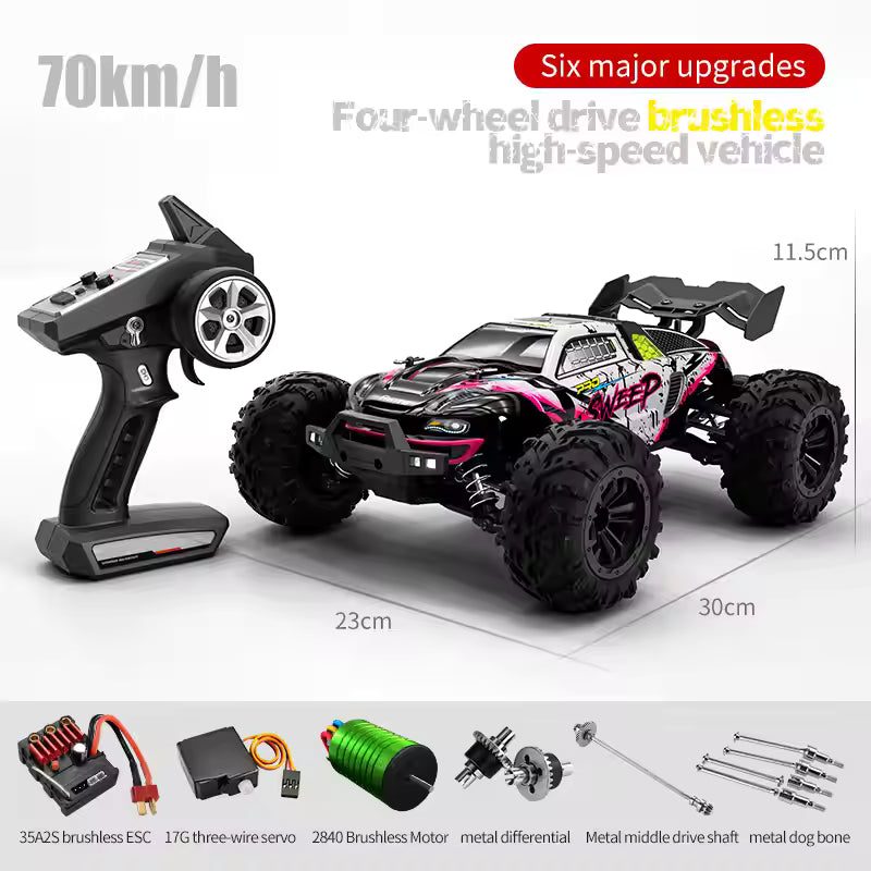 SCY 16101 PRO 1:16 Sweep Brushless 4WD RC Monster Truck — 70 km/h — 2840 4000KV brushless