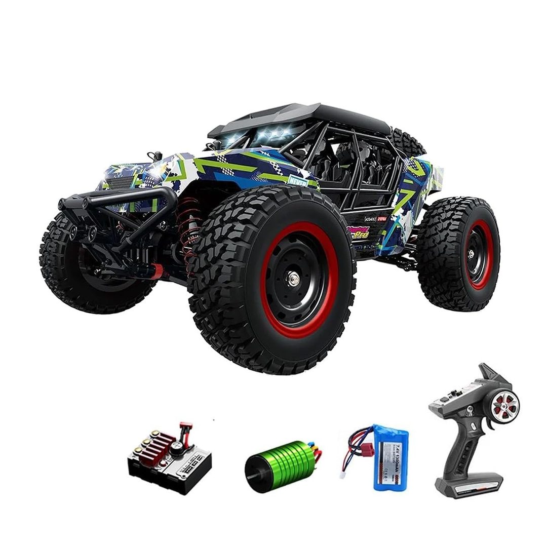 SCY 16106 PRO 1:16 4WD Brushless RC Desert Truck — 70 km/h, LED (RTR)