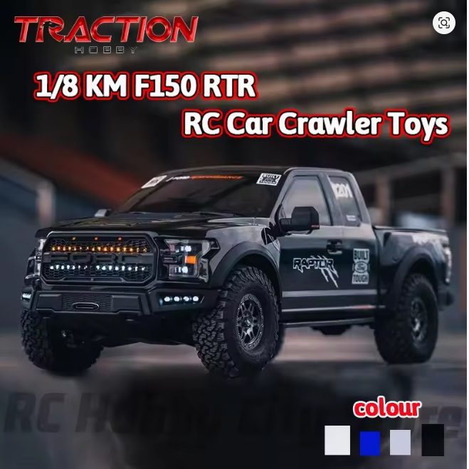 Traction Hobby KM F150 1:8 RC Simulation Crawler — Multi-Channel (RTR)
