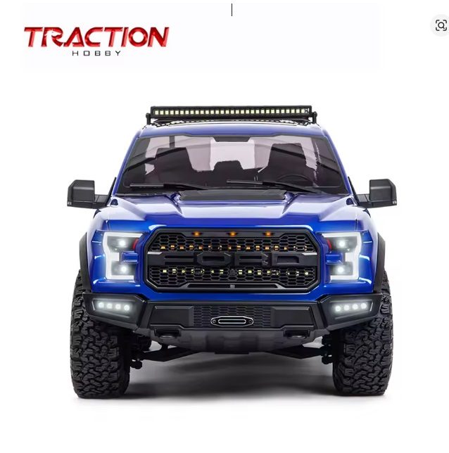 Traction Hobby KM F150 1:8 RC Simulation Crawler — Multi-Channel (RTR) — Durable chassis built for trail driving