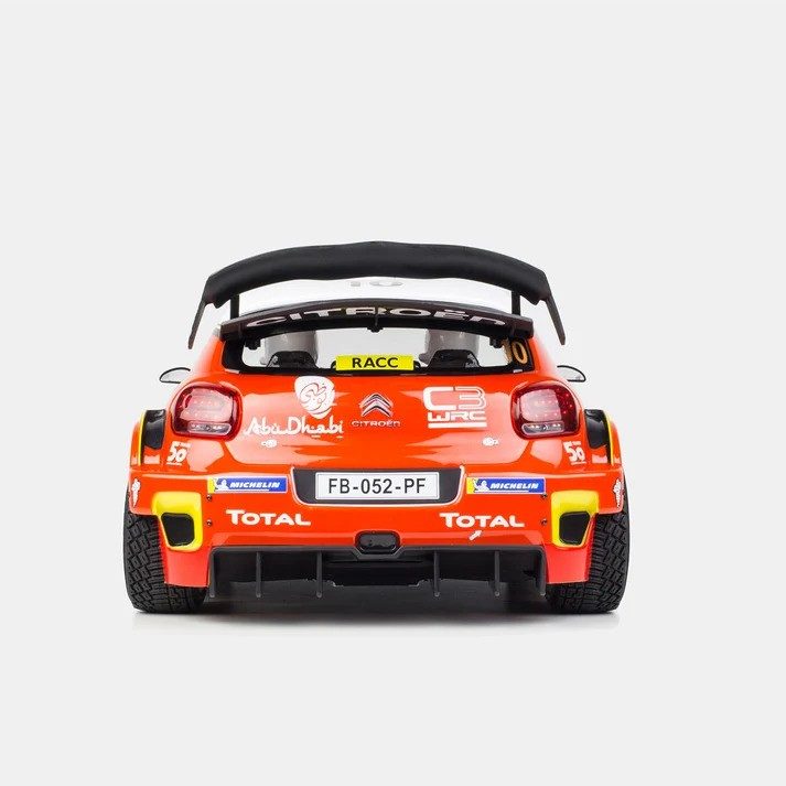 Traction Hobby KM WRC C3 1:7 4WD Brushless RC Rally Car — Licensed, 7075 Chassis (RTR) — CNC-machined 7075-T6 aluminium chassis