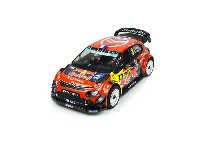 Traction Hobby KM WRC C3 1:7 4WD Brushless RC Rally Car — Licensed, 7075 Chassis (RTR) — Triple-differential 4WD drivetrain