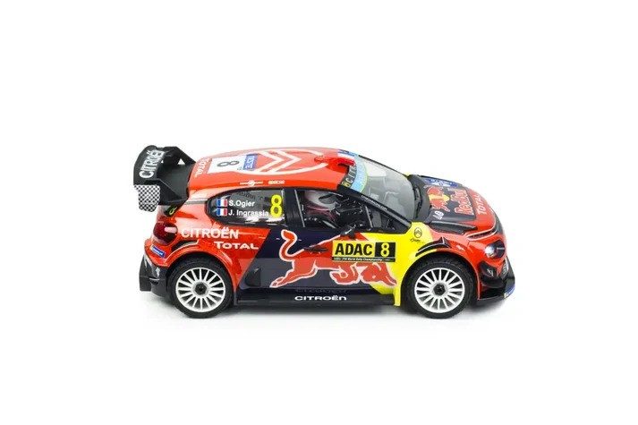 Traction Hobby KM WRC C3 1:7 4WD Brushless RC Rally Car — Licensed, 7075 Chassis (RTR) — Switchable drive modes for tarmac and gravel