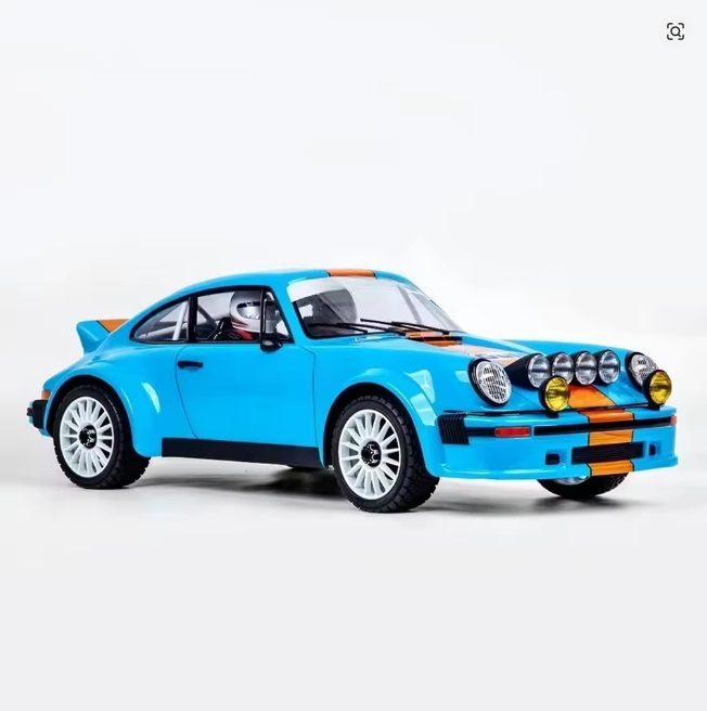 Traction Hobby Porsche 934 1:6 Brushless RC Rally Car — Licensed, AWD/RWD (RTR) — Premium hobby-grade electronics throughout