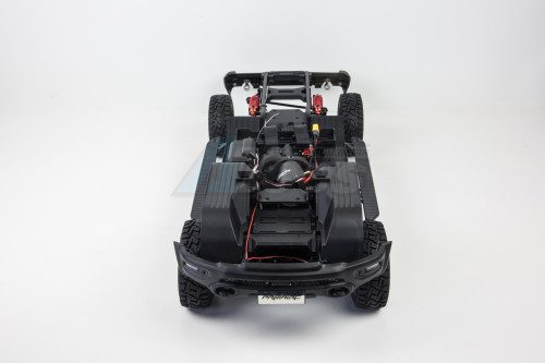 Traction Hobby KM RAM 1500 1:8 Licensed 4WD RC Trail Truck — 2-Speed, Locking Diffs (RTR) — High-voltage digital servos (33 kg steering-class)