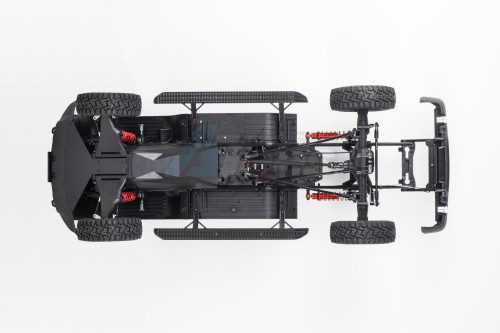 Traction Hobby KM RAM 1500 1:8 Licensed 4WD RC Trail Truck — 2-Speed, Locking Diffs (RTR) — Remote-locking front + rear differentials