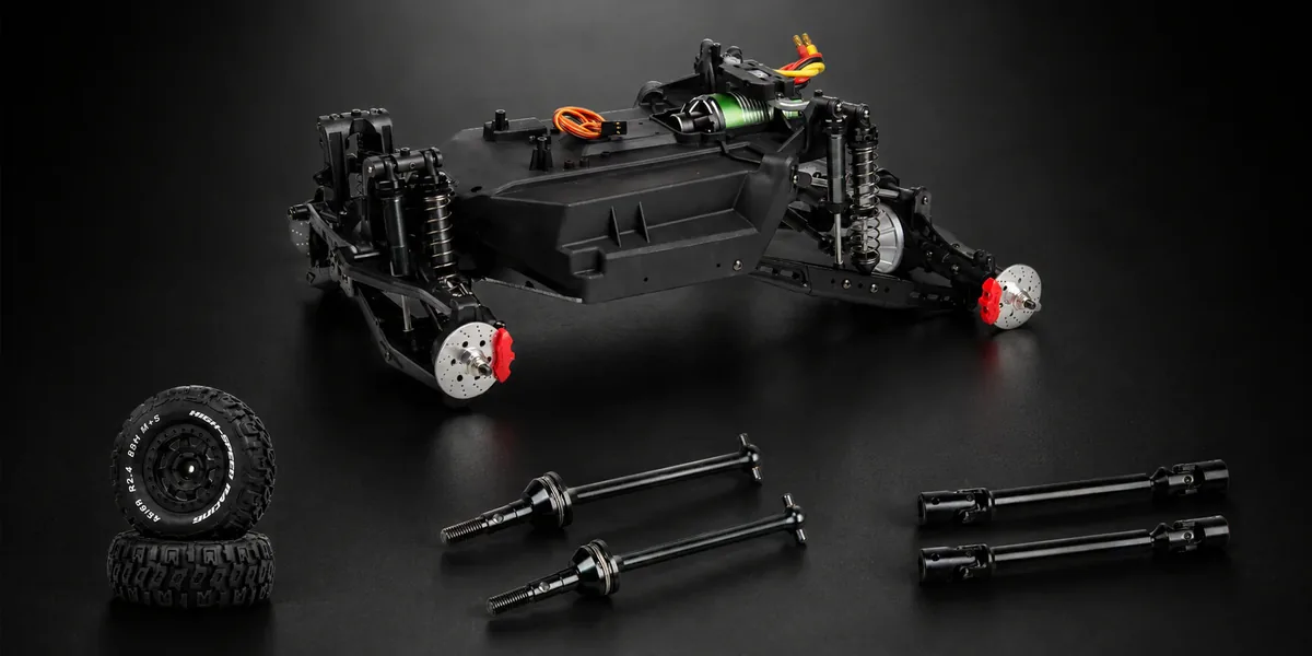 UDIRC Sierra Max UD1002P 1:10 4WD Brushless RC Desert Trophy Truck (RTR) — HobbyWing 60A ESC