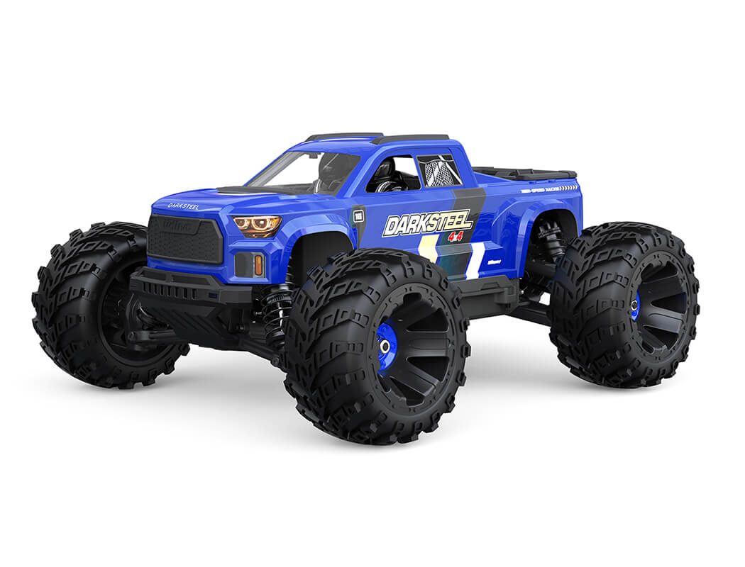 UDIRC UD1610 Pro Snowclaw 1:16 4WD Brushless RC Monster Truck — 3S Capable, Oil Shocks (Blue, RTR) — 1:16 scale monster truck — 292 x 225 x 133 mm, 180 mm wheelbase, approx. 1.92 kg