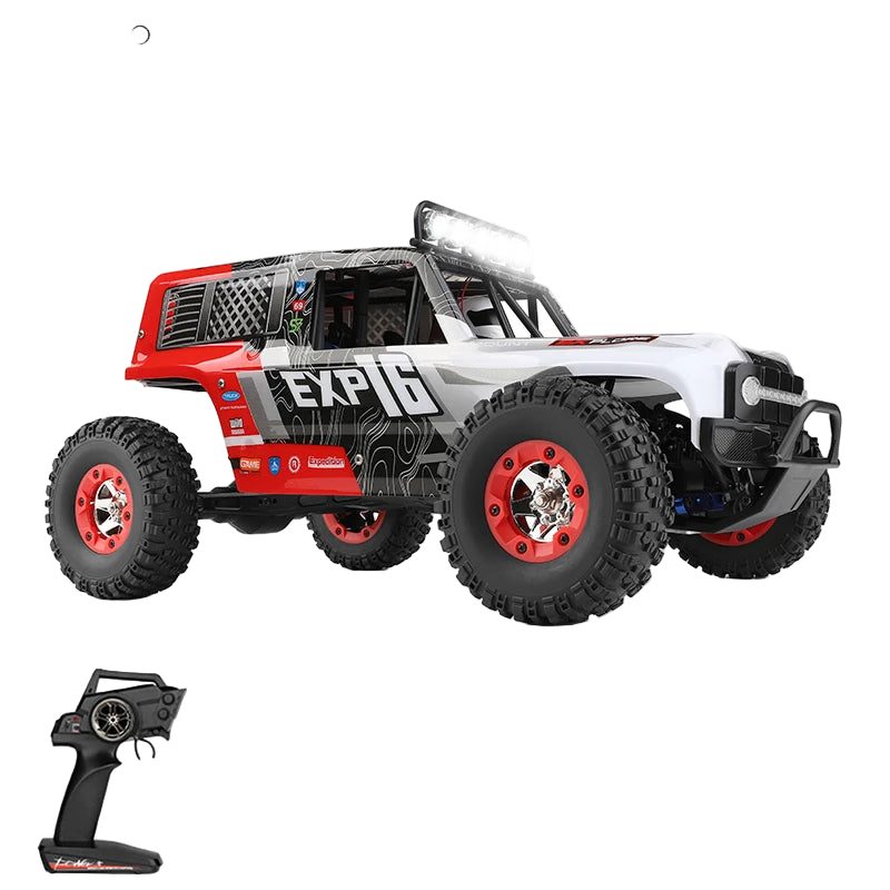 WLtoys 124006 EXP16 1:12 4WD RC Desert Truck — 40 km/h, Metal Diffs (RTR) — 1:12 scale EXP16 desert-truck body
