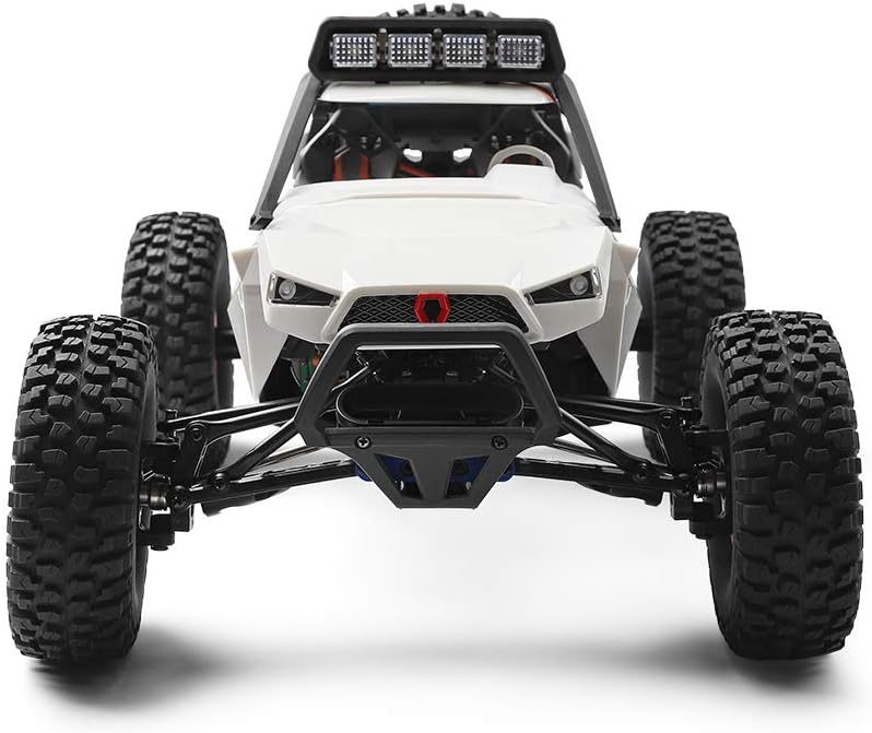 WLtoys 12429 Storm 1:12 4WD RC Climbing Truck — 40 km/h, LED (RTR) — 1:12 scale Storm buggy-truck (white)