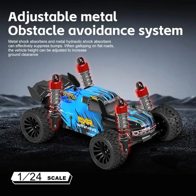 WLtoys 244018 1:24 2WD Off-Road RC Climbing Car (30 km/h) — 2WD Alloy
