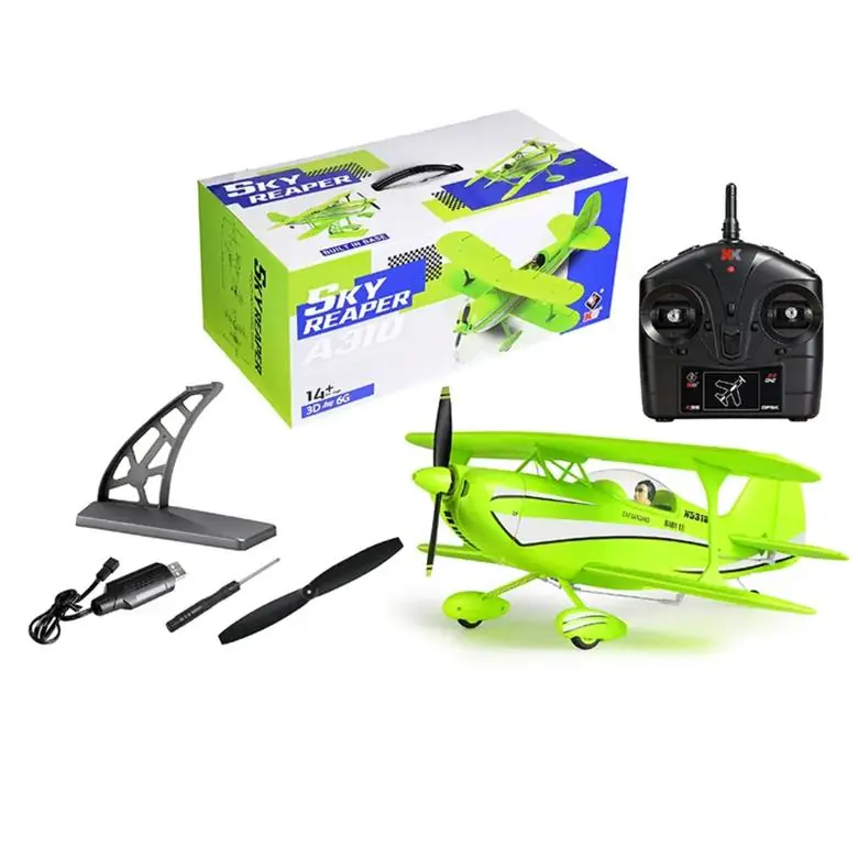 WLtoys XK A310 Christen Eagle II 4-CH Brushless RC Biplane (RTF)