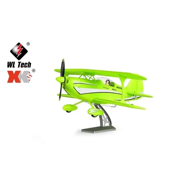 WLtoys XK A310 Christen Eagle II 4-CH Brushless RC Biplane (RTF) — product photo 7