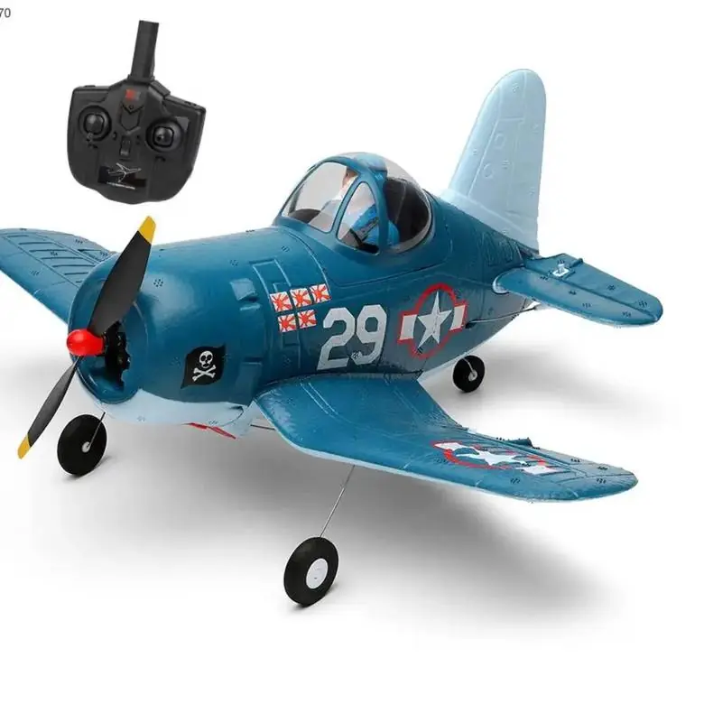 WLtoys XK A500 F4U Corsair 4-CH RC Warbird (RTF) — 6-axis