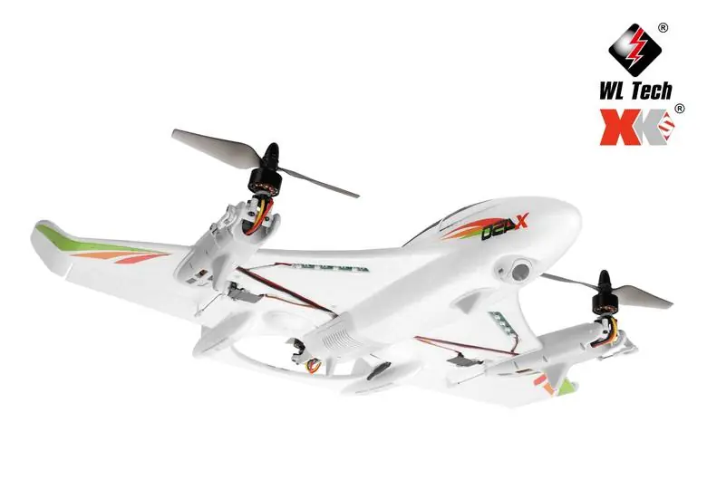 WLtoys XK X450 6-CH VTOL Fixed-Wing RC Fighter Jet (RTF) — product photo 6